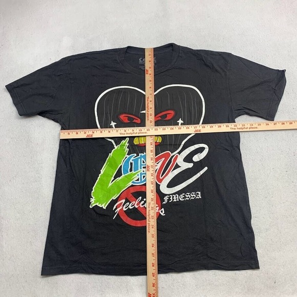 Love Feelings Finessa Graphic Tee Thrifted Vintage Style Size XL - Picture 5 of 8